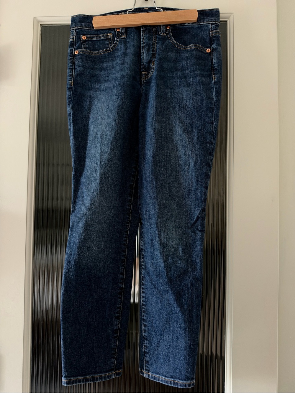 GAP High-Rise True Skinny Jeans, Dark Blue, Women's, Size 28/6 Petite, NWOT
